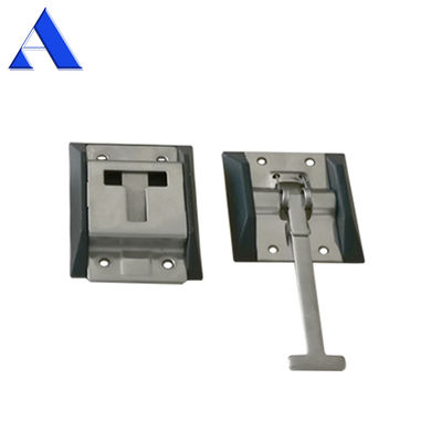 Peças de carroceria de camião Forma T Caminhão de aço inoxidável porta de camper fechadura Trailers Caminhão porta de porta porta de porta para DONGFENG Bison