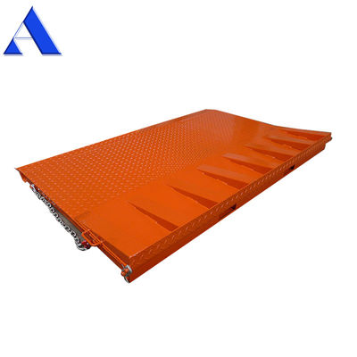 Rampa de contêiner de elevação de tesoura hidráulica para carregamento de empilhadeira 6500Kgs Capacidade e design multifuncional
