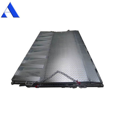 Rampa de contêiner de elevação de tesoura hidráulica para carregamento de empilhadeira 6500Kgs Capacidade e design multifuncional