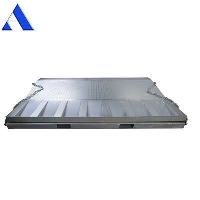 Rampa de contêiner de elevação de tesoura hidráulica para carregamento de empilhadeira 6500Kgs Capacidade e design multifuncional