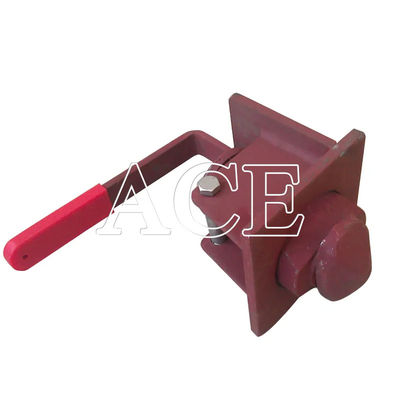 7.5/10.50/15.5kgs Container pesado Semi-remolque com fecho de torção Bpw Axel Jost Container Twist Lock Serviço OEM Fornecido