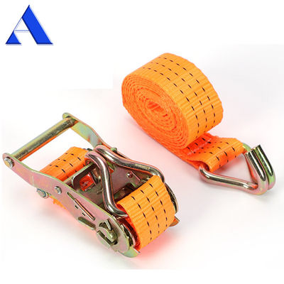 1.5 a 10 toneladas Cinturão de carregamento Ratchet Tie Down Strap Container Cinturão de carregamento de acordo com as exigências e comprimento personalizado