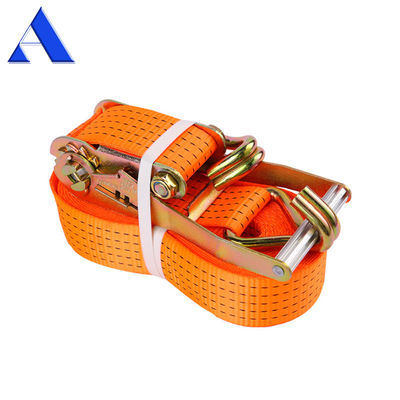 1.5 a 10 toneladas Cinturão de carregamento Ratchet Tie Down Strap Container Cinturão de carregamento de acordo com as exigências e comprimento personalizado