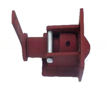 Materiais de fundição aço tipo parafuso de fecho de torção Container Trailer Chassis Container de fecho de torção Cama plana Vermelho/Negro