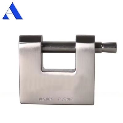0.5kg SUS 304 aço inoxidável cadeado para forte e seguro porta de transporte de contêineres caixa de fechadura