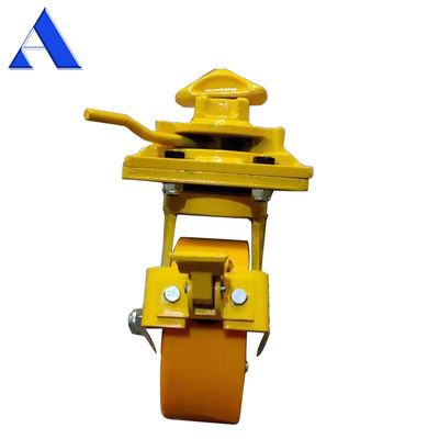 Cinza 4pcs por kit 8 polegadas Roda única Universal Roda de freio 3T 5T ISO Container de transporte Rodagens de castor para em casa