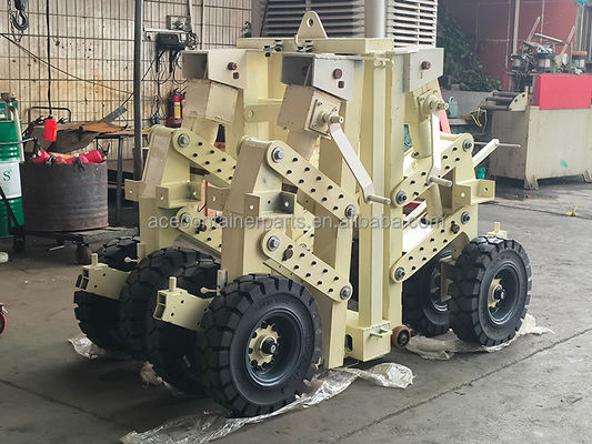 15 toneladas Roda de PU cinza Equipamento de elevação de contêineres para transporte