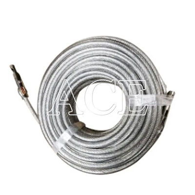 10ft 20ft 40ft Open Top Container TIR Cable 21m PVC revestido com fio de aço e estilo simples