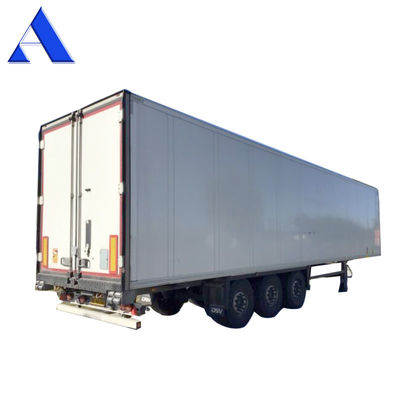 13 toneladas Axel Alex Thermo King Refrigerador 53ft Van Box isolado Semi-Relógio caminhão Trailers para necessidades de transporte