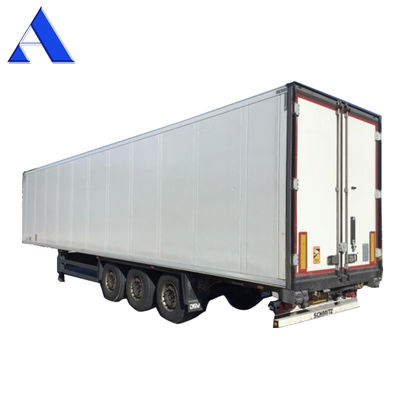 13 toneladas Axel Alex Thermo King Refrigerador 53ft Van Box isolado Semi-Relógio caminhão Trailers para necessidades de transporte