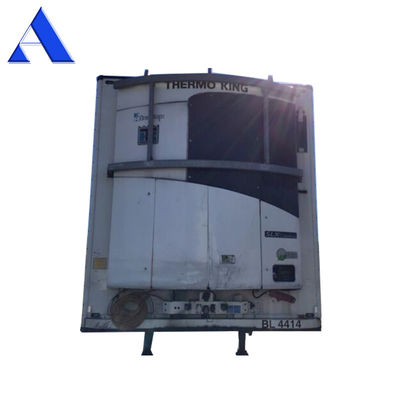 13 toneladas Axel Alex Thermo King Refrigerador 53ft Van Box isolado Semi-Relógio caminhão Trailers para necessidades de transporte