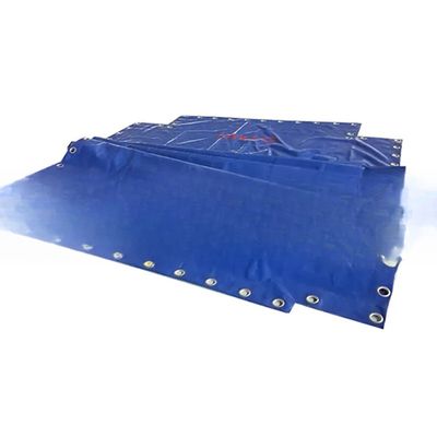 1000D*1000D Contagem de fios Estilo simples Dimensão personalizada 650gm 900gm 8m por 10m Piscina Travessia revestida de PVC para caminhão e reboque
