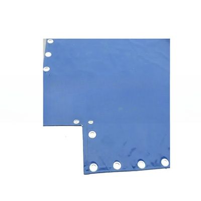 1000D*1000D Contagem de fios Estilo simples Dimensão personalizada 650gm 900gm 8m por 10m Piscina Travessia revestida de PVC para caminhão e reboque