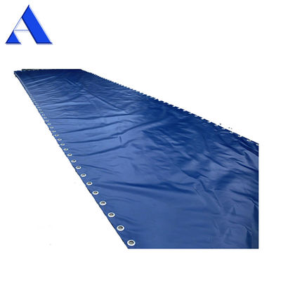 1000D*1000D Contagem de fios Estilo simples Dimensão personalizada 650gm 900gm 8m por 10m Piscina Travessia revestida de PVC para caminhão e reboque