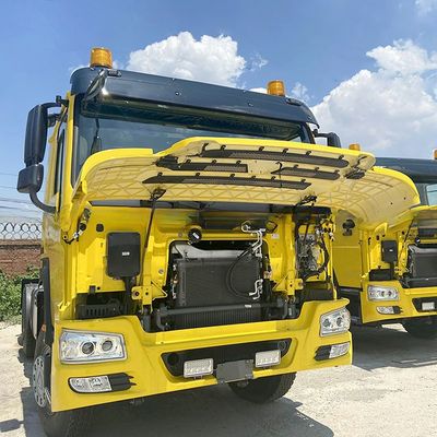 450HP 600L Tanque de combustível esquerda Euro 2 Semi-reboque 6X4 caminhão pesado cabeça de tractor combustível diesel transmissão manual automática