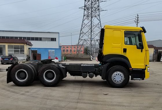 450HP 600L Tanque de combustível esquerda Euro 2 Semi-reboque 6X4 caminhão pesado cabeça de tractor combustível diesel transmissão manual automática