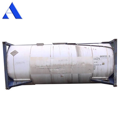 Certificado CSC T11 Container de tanque ISO de 21000L a 26000L para armazenamento de produtos químicos, de aço e aço corten