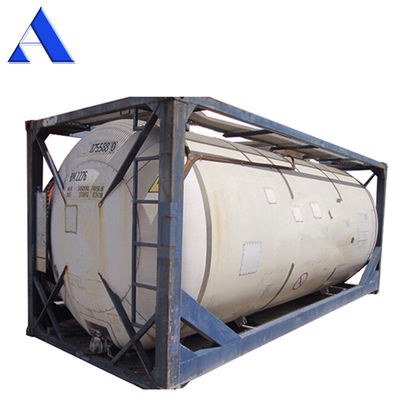 Certificado CSC T11 Container de tanque ISO de 21000L a 26000L para armazenamento de produtos químicos, de aço e aço corten