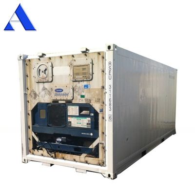 Carrier Daikin Thermo King Refrigeration Units 20ft Reefer Container para transporte e armazenamento de carne em boas condições