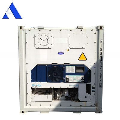 Carrier Daikin Thermo King Refrigeration Units 20ft Reefer Container para transporte e armazenamento de carne em boas condições