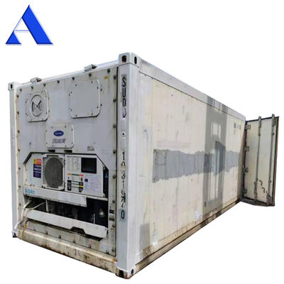 Carrier Daikin Thermo King Refrigeration Units 20ft Reefer Container para transporte e armazenamento de carne em boas condições