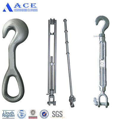 DNV GL Certified Container Lashing Equipment Lashing Bar Lashing Rod para galvanização a quente