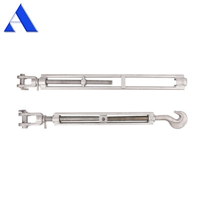 12.9-22.6KGS Galvanizado a quente DNV GL Certificado Contêiner Marinho Equipamento de Lashing Lashing Turnbuckle com Gancho