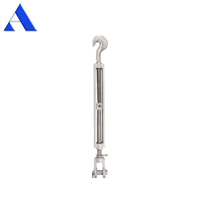 12.9-22.6KGS Galvanizado a quente DNV GL Certificado Contêiner Marinho Equipamento de Lashing Lashing Turnbuckle com Gancho