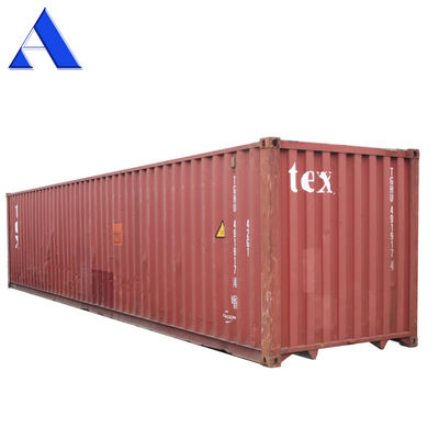 40ft HC 40ft Containers de transporte de alta cubo segunda mão Container seco Carga digna Usado 40 pés