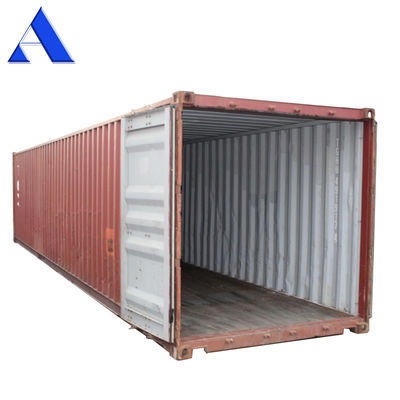 40ft HC 40ft Containers de transporte de alta cubo segunda mão Container seco Carga digna Usado 40 pés