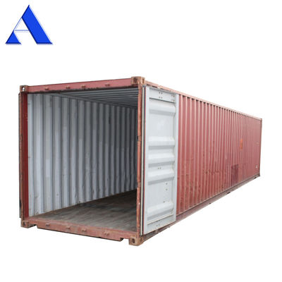 40ft HC 40ft Containers de transporte de alta cubo segunda mão Container seco Carga digna Usado 40 pés