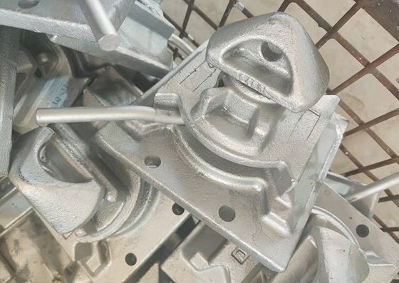 Compressão 2000KN Tensão 500KN Equipamento de enxaguamento Materiais empilhados em fechaduras de torção Tipo ISO Container de transporte