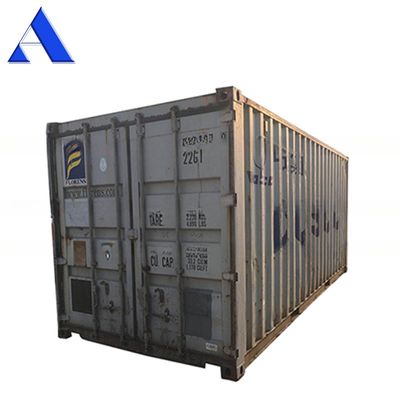Container de carga refrigerado de 20 pés usado com dimensões externas de 6058 x 2438 x 2591 mm