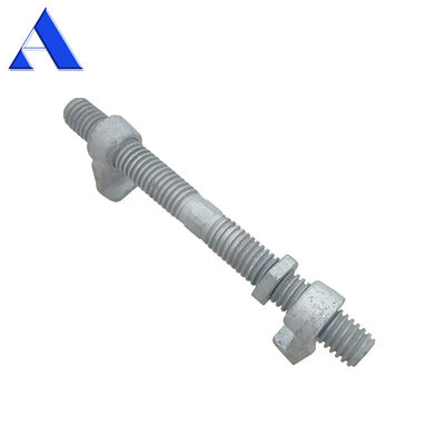M.B.L Tensão 500KN Container Bridge Fitting Container Lashing Parts Ajustável 260mm 380mm