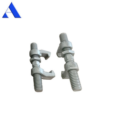 M.B.L Tensão 500KN Container Bridge Fitting Container Lashing Parts Ajustável 260mm 380mm