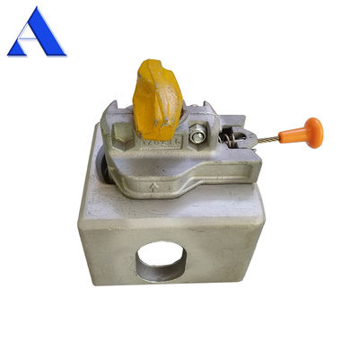 GL Certificado Semi-Automático Container Twist Lock Casting Steel Container Lashing Equipment Parts for Customer Requirements
