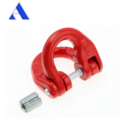 G80 12.5T Grau 80 Conector de ligação de martelo de bloqueio de cadeia de ligação com acabamento de pintura duradouro