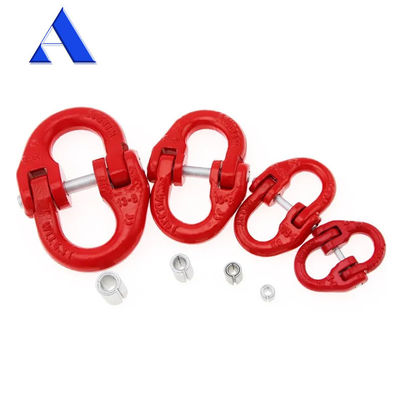 G80 12.5T Grau 80 Conector de ligação de martelo de bloqueio de cadeia de ligação com acabamento de pintura duradouro