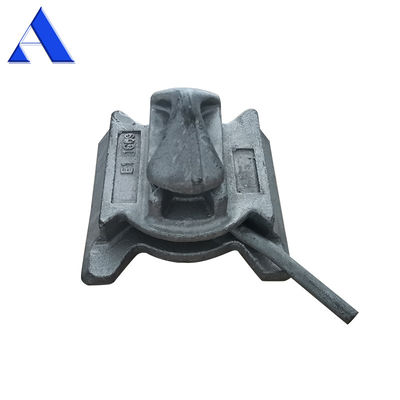 Ferro fundido Cavalo de cauda de cavalo Torção de fundo 45 graus ou 55 graus ISO Container de transporte Torção M.B.L Shear 420KN