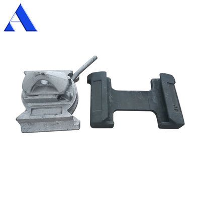 Cavalo de cauda traseira torção de 45 ou 55 graus ISO Container de remessa Peças dentro do Container Casting Container de aço Lashing