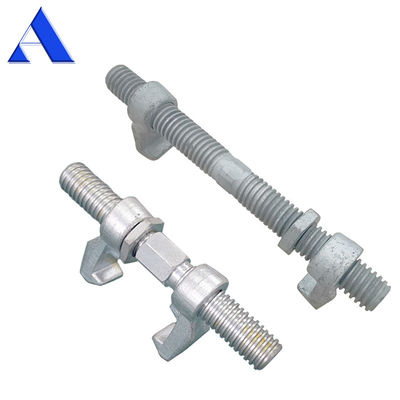 Peças de travagem de contentores ajustáveis 260 mm 380 mm Container Bridge Fitting com aprovação DNV GL