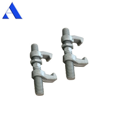 Peças de travagem de contentores ajustáveis 260 mm 380 mm Container Bridge Fitting com aprovação DNV GL