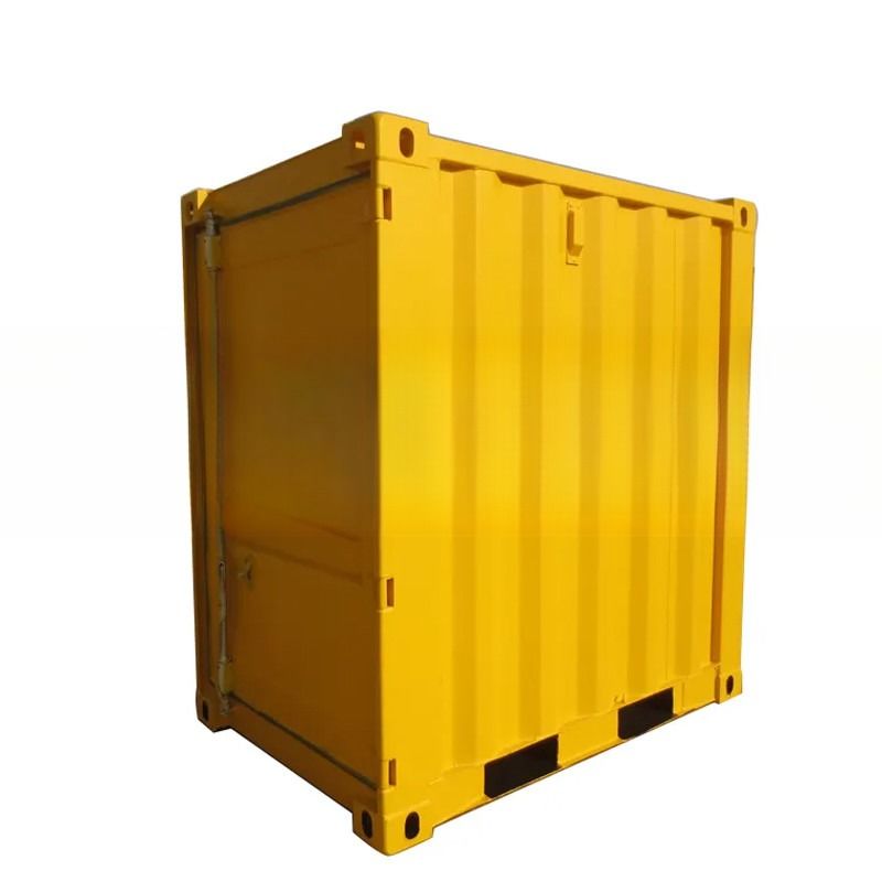 1200 x 2200 x 2260 mm Container seco porta única Mini 4ft Corten Steel Container de armazenamento portátil com certificado CSC