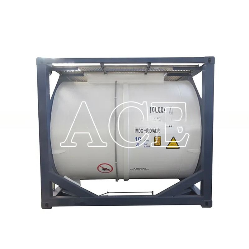 T11 10ft ISO Tanque Container para água ou combustível 316L aço inoxidável UN portátil 10CBM 10000L SPA-H Material do quadro