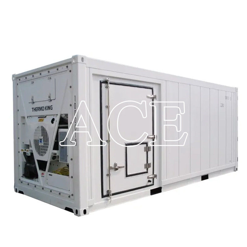 Container refrigerado marinho ISO 20ft de duas temperaturas, de alumínio certificado ISO, congeladores profundos com aço corten