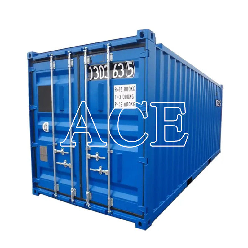 Container offshore de 20 pés DNV 2.7-1 Padrão 6m de perfuração de petróleo Caixa fechada 20 pés de comprimento de aço Sling opcional