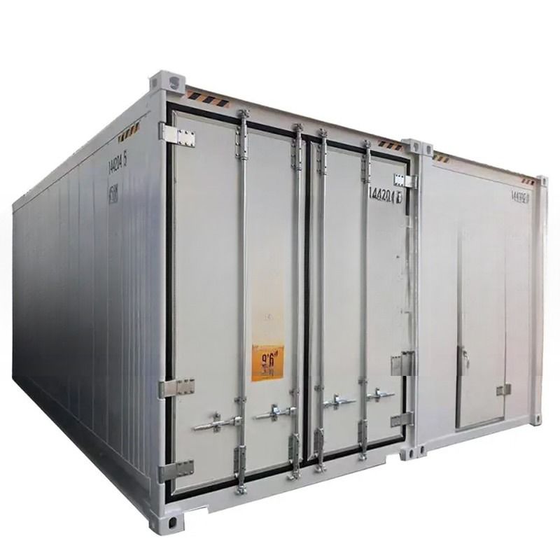 20ft 40ft Refrigerador móvel Container de armazenamento de sala de frio -30 a 30oC Temperatura interna
