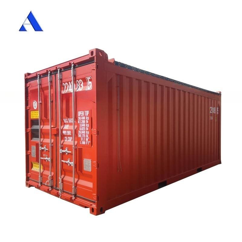 31 cbm Capacidade Container superior aberto para armazenamento seco offshore em aço e aço corten BV CSC Certificado