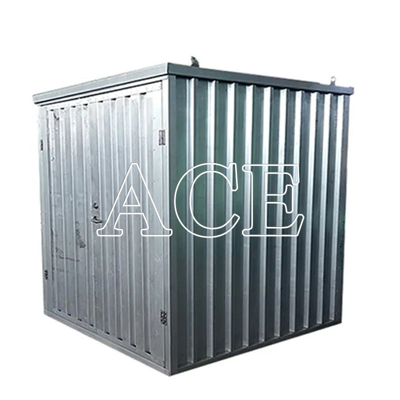 2m 3m 4m 5m 6m de aço galvanizado portavel portavel caixa de armazenamento de auto-contenedor para uso de sorteio