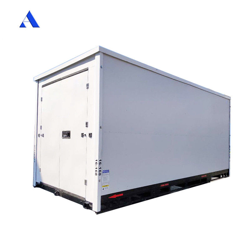 Solução de armazenamento de oficina 16ft Self Storage dobrável portavel Sandwich Panel Container